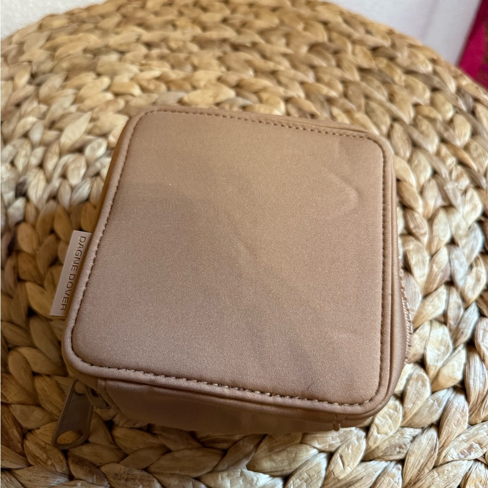 Dagne Dover Arlo Tech Organizer in Small- Camel